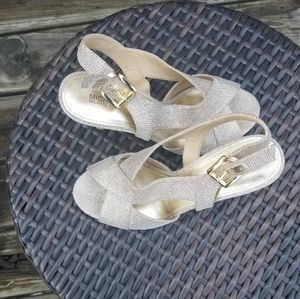 Silver Michael Kors Heels